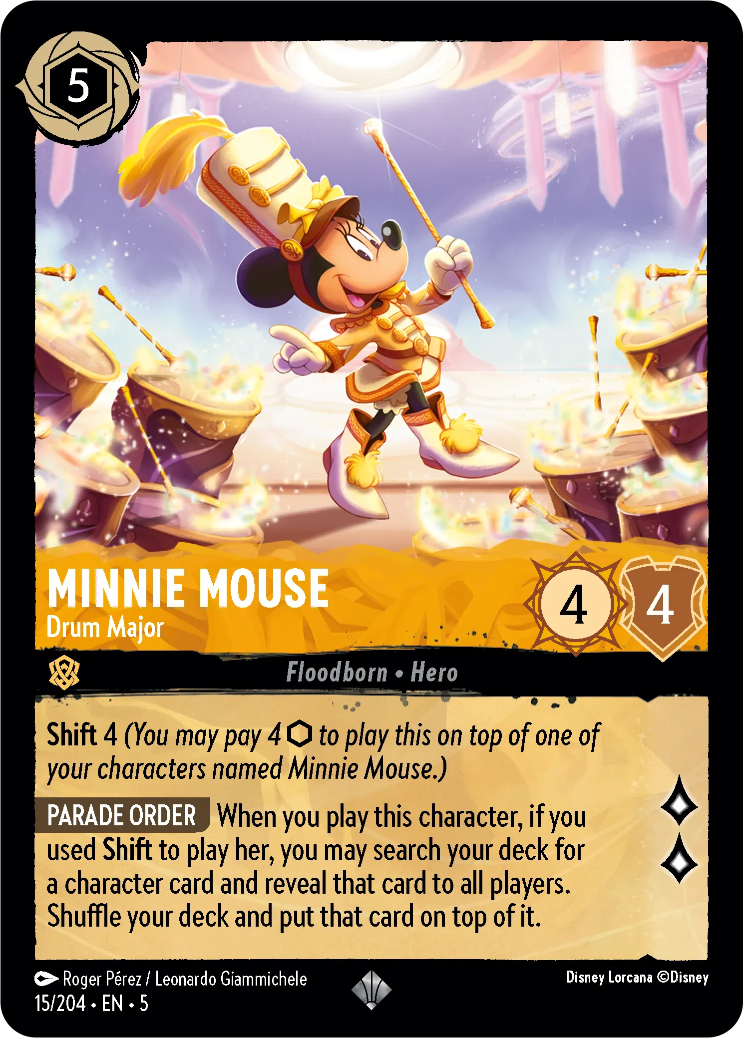 Minnie Mouse - Drum Majorette (SS-15)