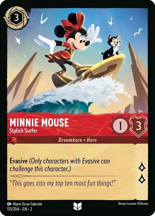 Minnie Mouse - Stylish Surfer [2ROF-113] (Rise of the Floodborn) (Uncommon)