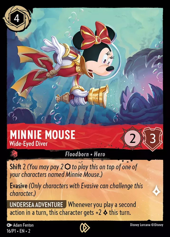 Minnie Mouse - Wide-Eyed Diver (Promo)