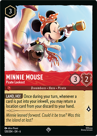 Minnie Mouse Pirate Lookout (AZR-120)