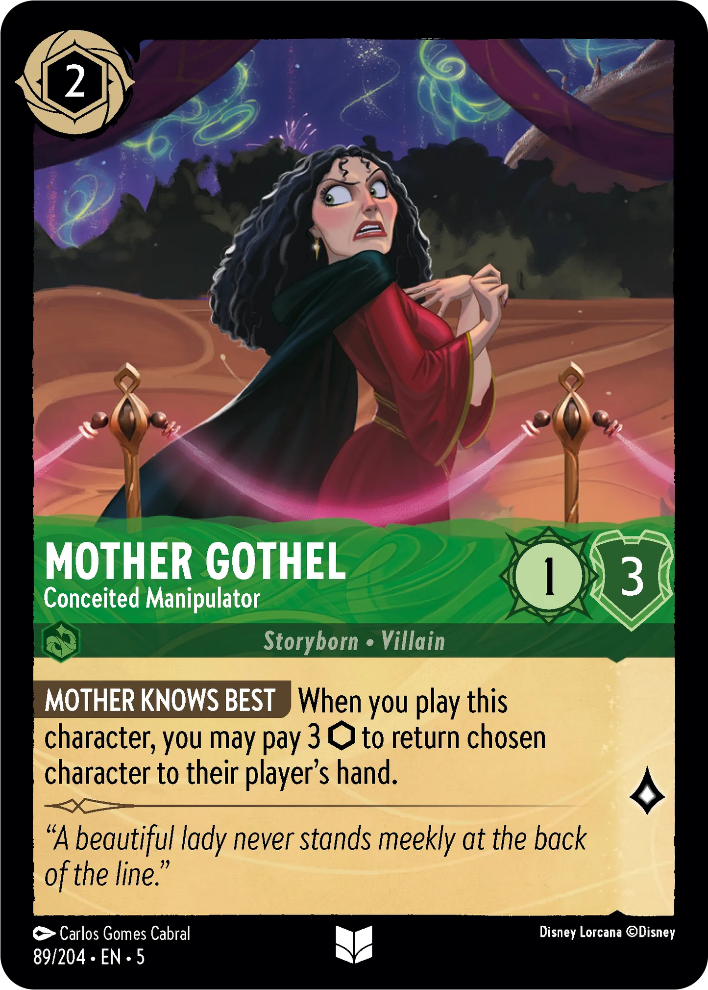 Mother Gothel - Conceited Manipulator (SS-88)