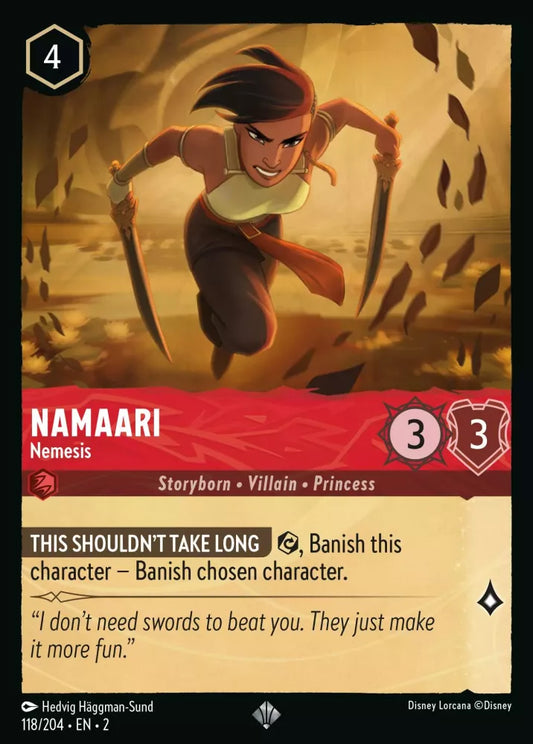 Namaari - Nemesis [2ROF-118] (Rise of the Floodborn) (Super Rare)
