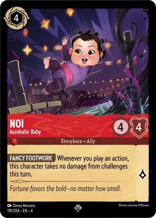 Noi - Acrobatic Baby [4URS-119] (Ursula's Return) (Super Rare)