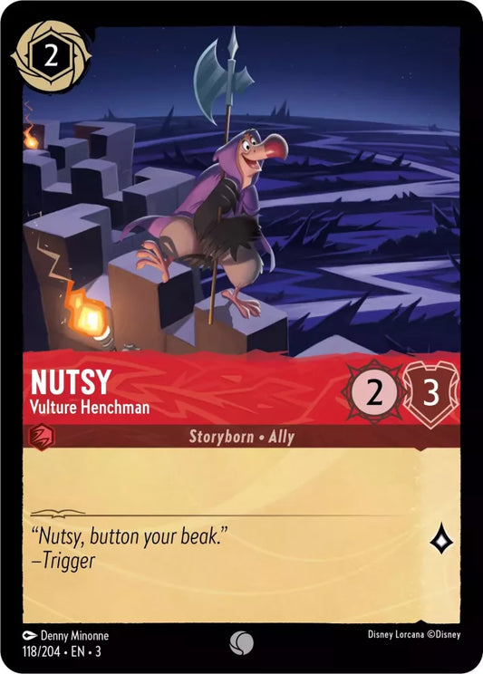 Nutsy - Vulture Henchman [3INK-118] (Into the Inklands) (Common)
