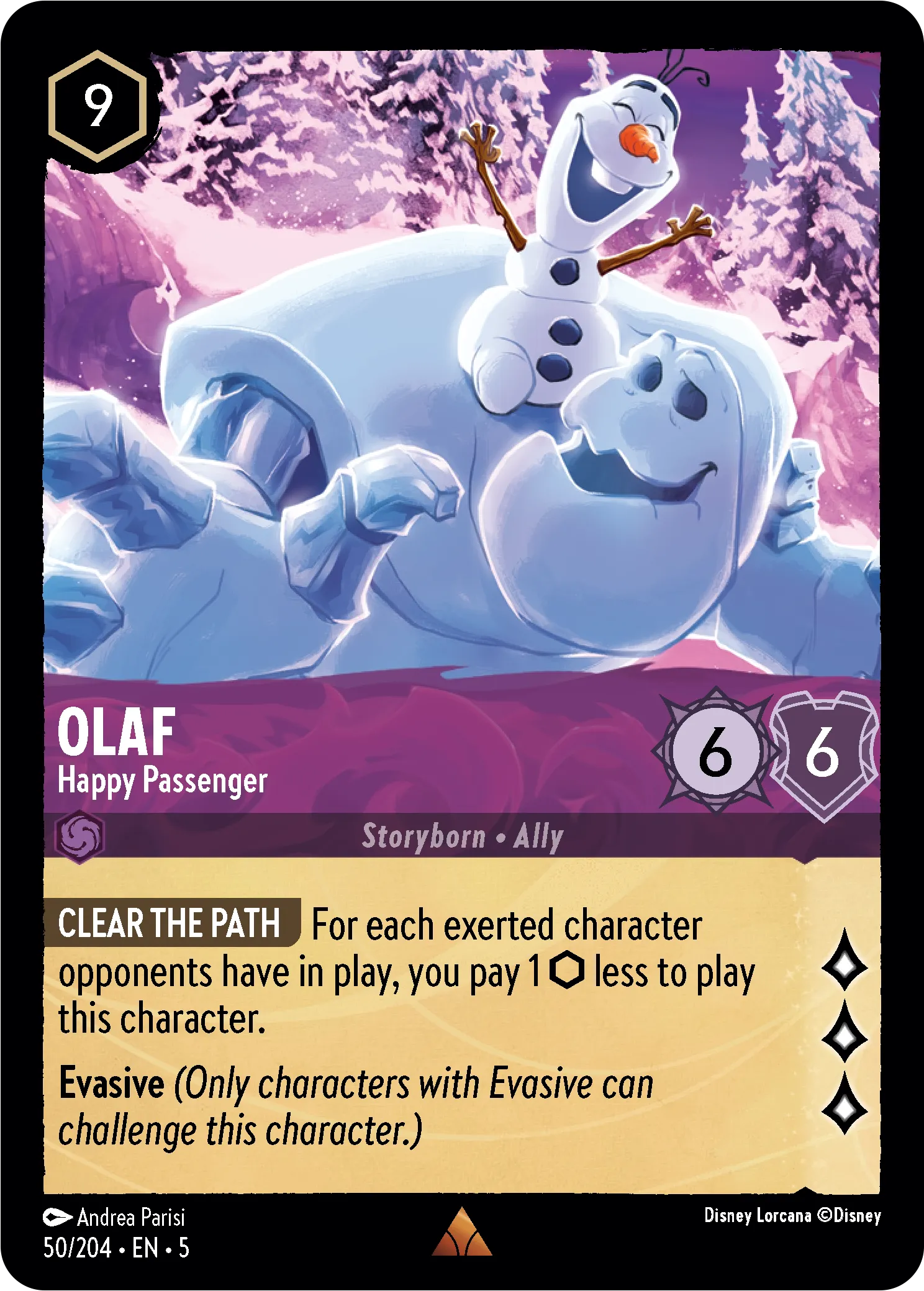 Olaf - Happy Passenger (SS-50)