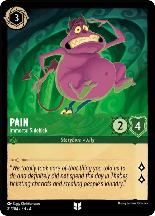 Pain - Immortal Sidekick [4URS-81] (Ursula's Return) (Uncommon)