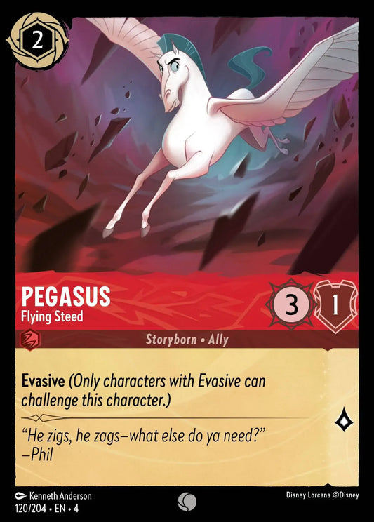 Pegasus - Flying Steed [4URS-120] (Ursula's Return) (Common)