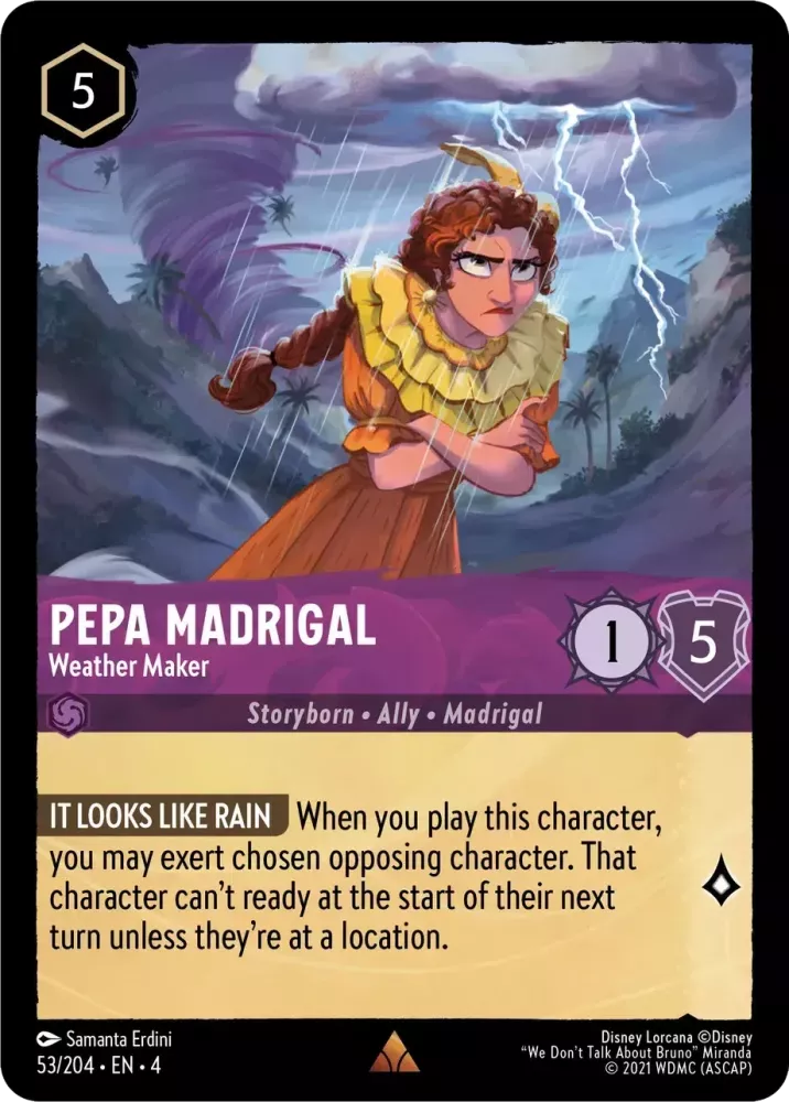 Pepa Madrigal - Weather Maker [4URS-53] (Ursula's Return) (Rare)