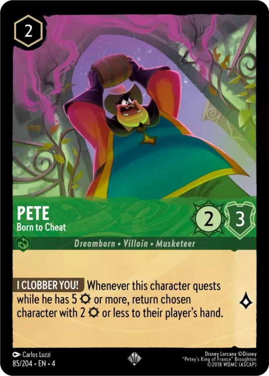 Pete - Born to Cheat [4URS-85] (Ursula's Return) (Super Rare)