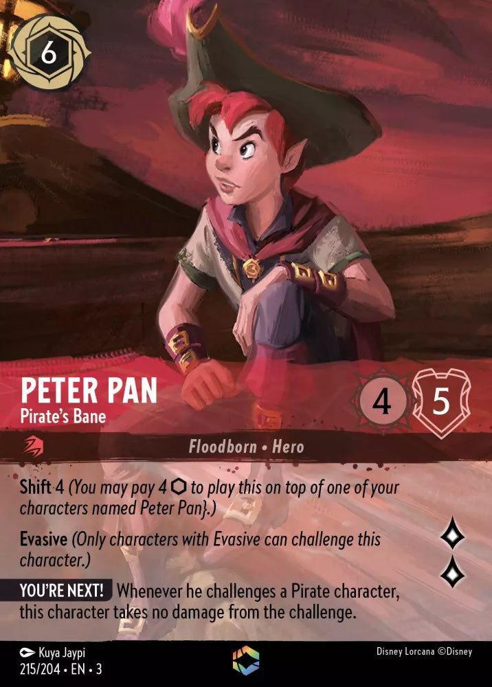 Peter Pan - Pirate's Bane (V.2) [3INK-215] (Into the Inklands) (Enchanted)