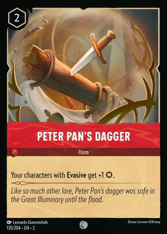 Peter Pan's Dagger [2ROF-135] (Rise of the Floodborn) (Common)