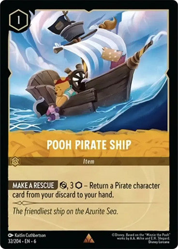 Pooh Pirate Ship (AZR-32)