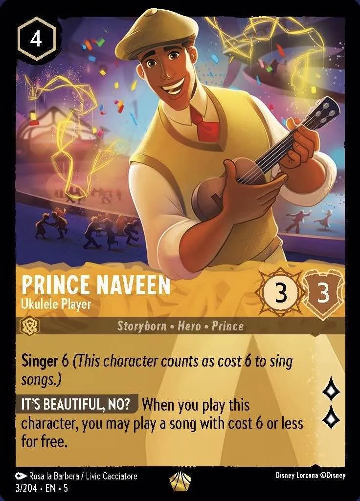 Prince Naveen - Ukelele Player (SS-3)