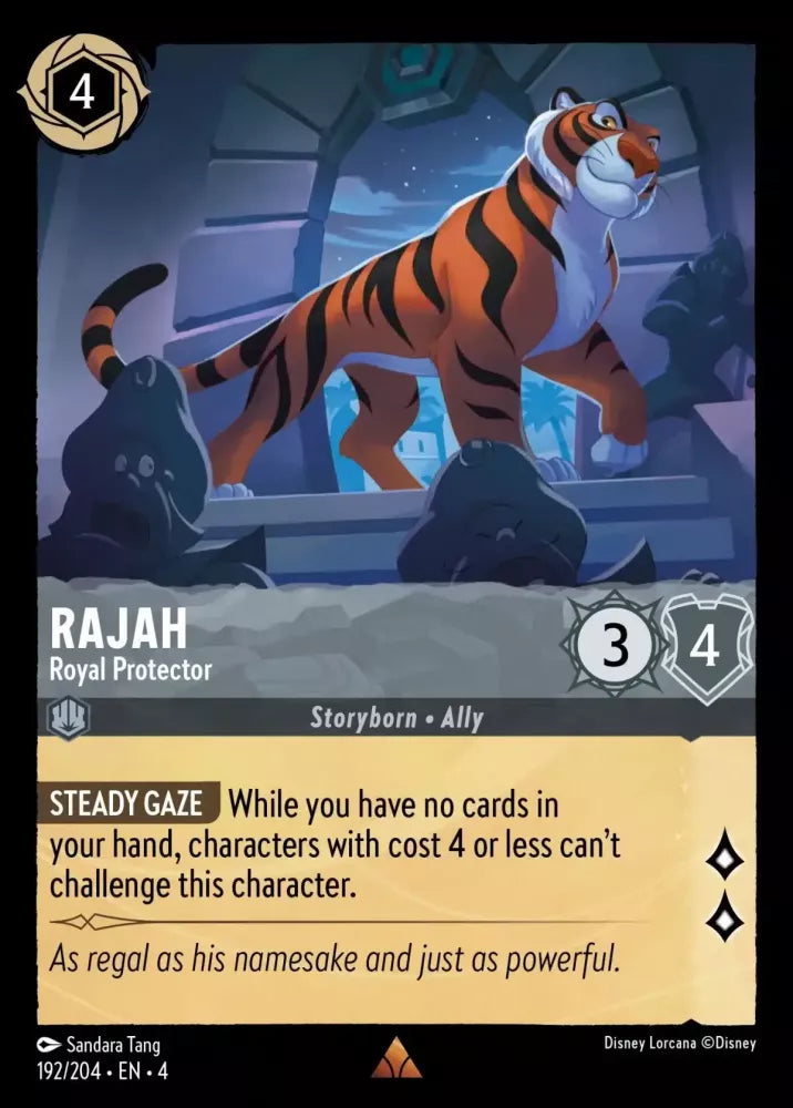 Rajah - Royal Protector [4URS-192] (Ursula's Return) (Rare)