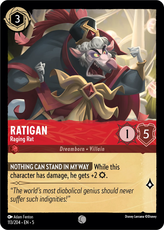 Ratigan - Raging Rat (SS-113)