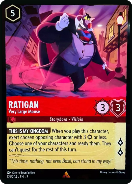 Ratigan - Very Large Mouse [2ROF-121] (Rise of the Floodborn) (Rare)