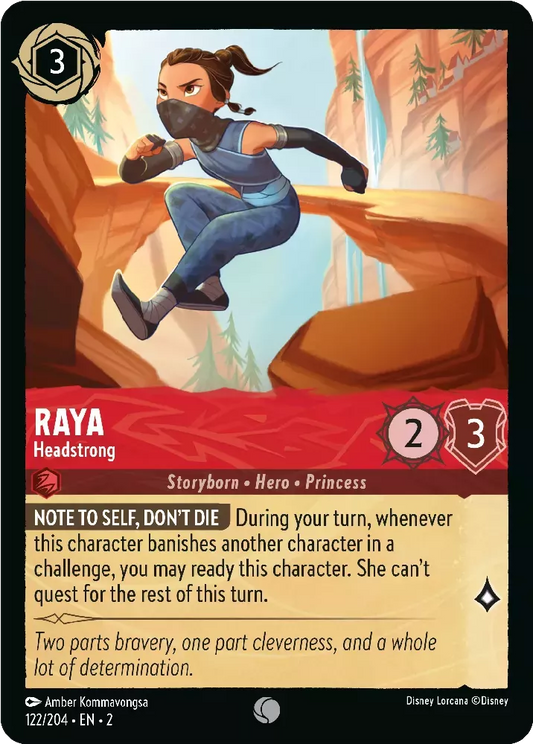 Raya - Headstrong [2ROF-122] (Rise of the Floodborn) (Common)