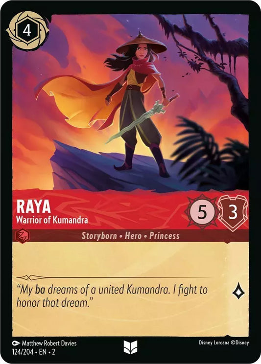 Raya - Warrior of Kumandra [2ROF-124] (Rise of the Floodborn) (Uncommon)