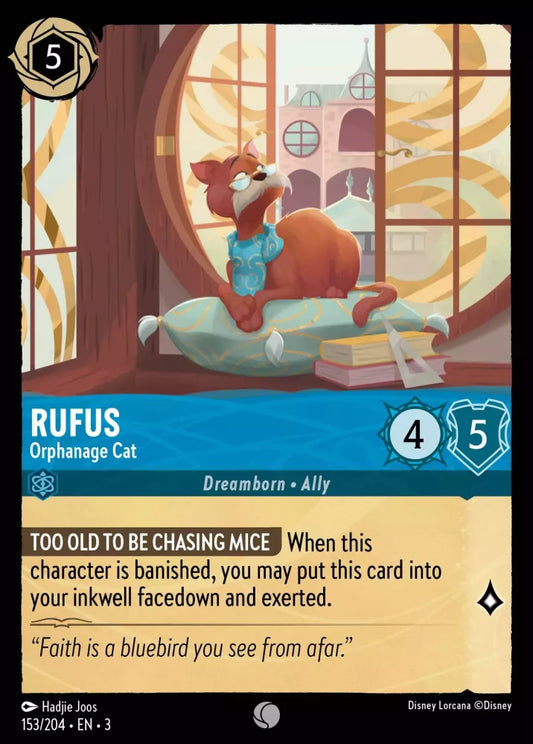 Rufus - Orphanage Cat [3INK-153] (Into the Inklands) (Common)