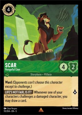 Scar - Vengeful Lion (SS-93)