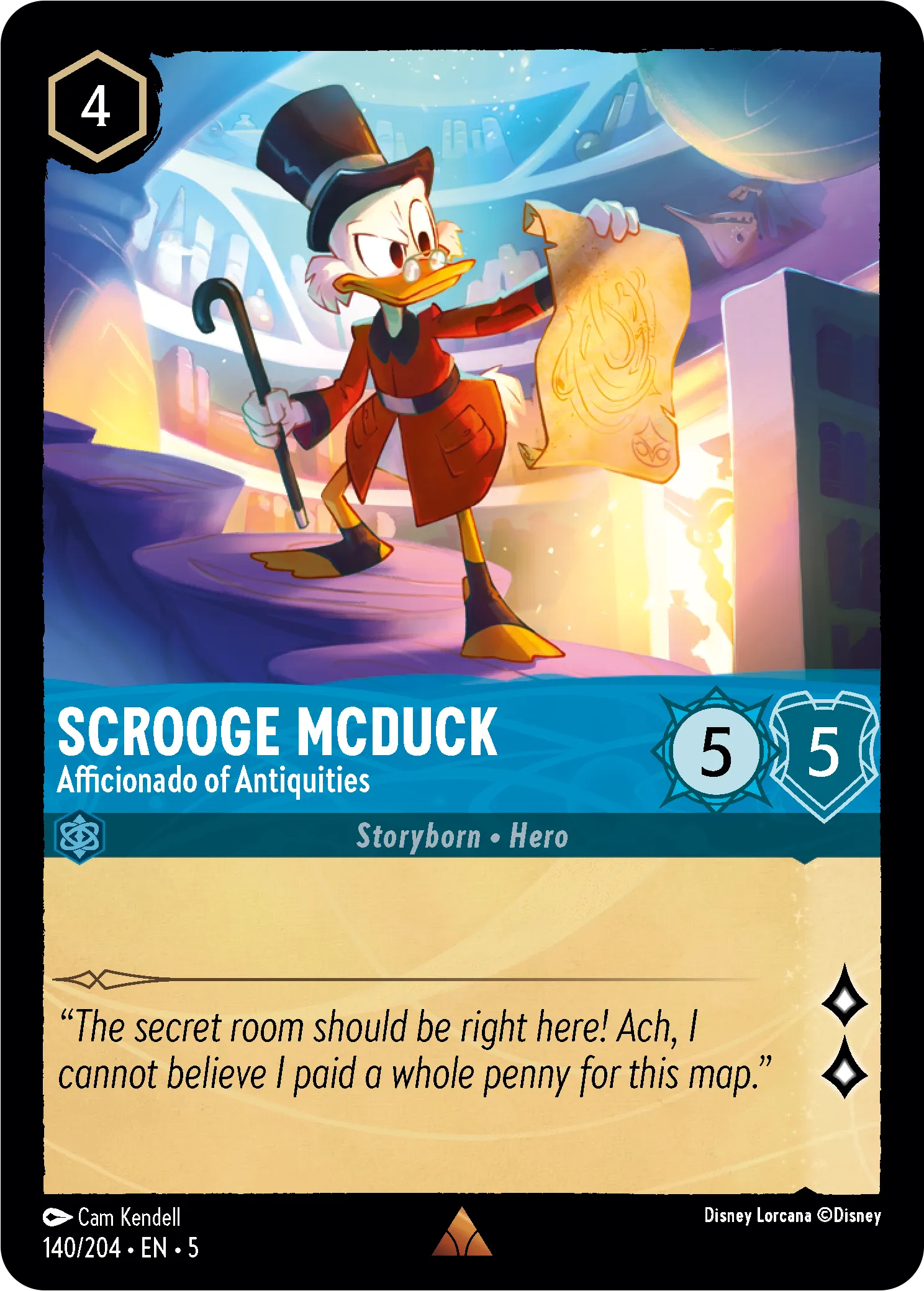 Scrooge McDuck - Afficionado of Antiquities (SS-140)