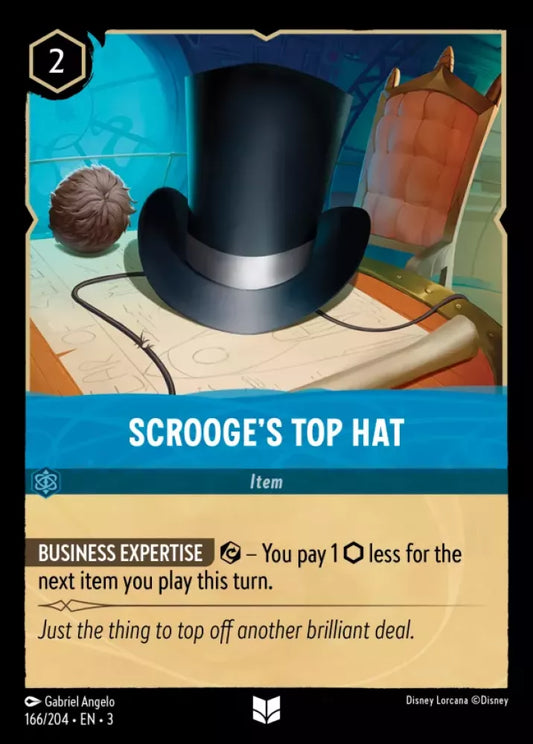 Scrooge's Top Hat [3INK-166] (Into the Inklands) (Uncommon)