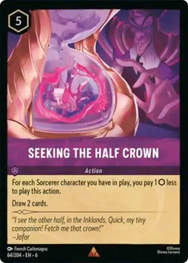 Seeking the Half Crown [6AZS-64] (Azurite Sea) (Rare)
