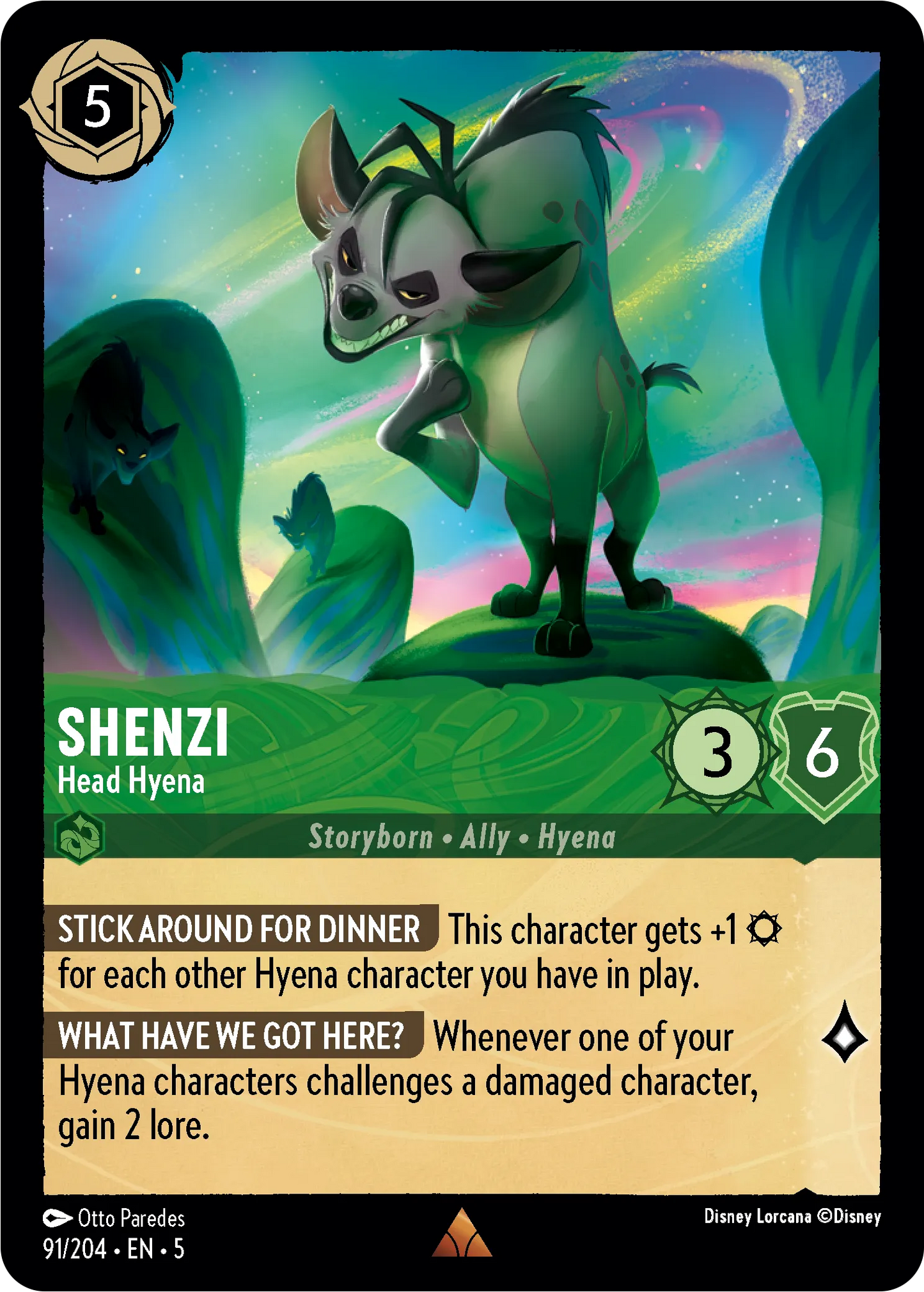 Shenzi - Head Hyena (SS-91)