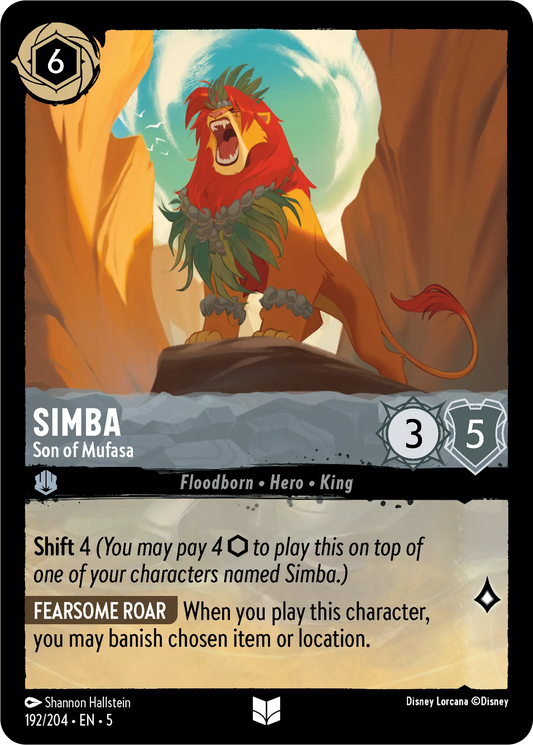 Simba - Son Of Mufasa (SS-192)