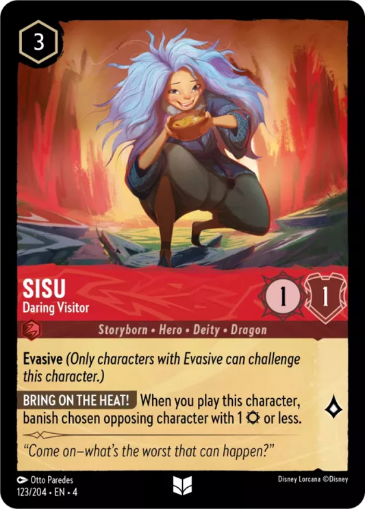 Sisu - Daring Visitor [4URS-123] (Ursula's Return) (Uncommon)