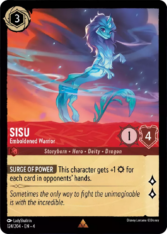 Sisu - Emboldened Warrior [4URS-124] (Ursula's Return) (Rare)