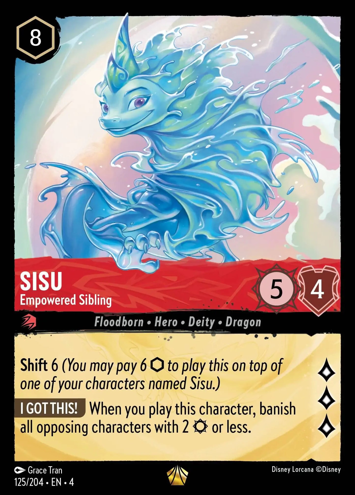 Sisu - Empowered Sibling (V.1) [4URS-125] (Ursula's Return) (Legendary)