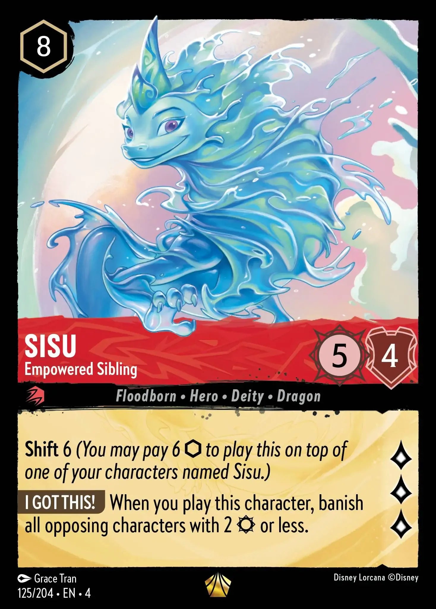 Sisu - Empowered Sibling (V.1) [4URS-125] (Ursula's Return) (Legendary)