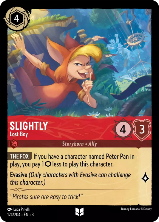 Slightly - Lost Boy [3INK-124] (Into the Inklands) (Uncommon)