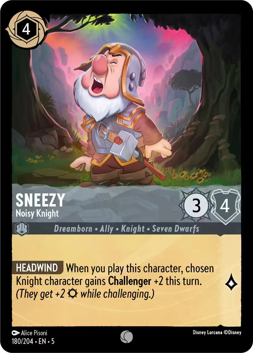 Sneezy - Noisy Knight (SS-180)