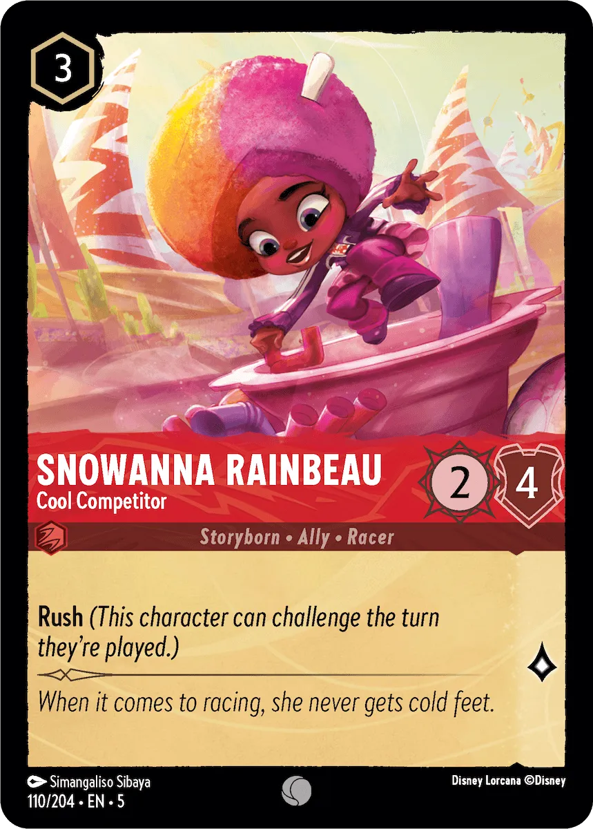 Snowanna Rainbeau - Cool Competitor (SS-110)