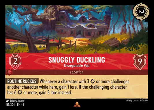 Snuggly Duckling - Disreputable Pub (V.1) [4URS-135] (Ursula's Return) (Rare)