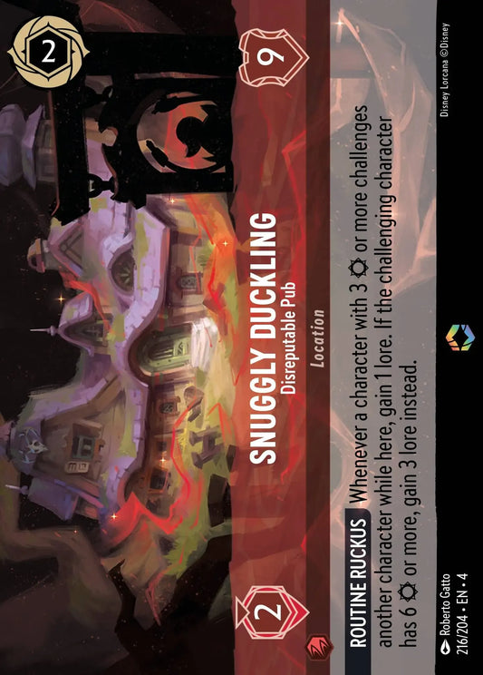 Snuggly Duckling - Disreputable Pub (V.2) [4URS-216] (Ursula's Return) (Enchanted)