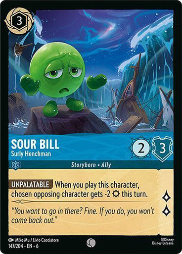 Sour Bill - Surly Henchman [6AZS-147] (Azurite Sea) (Common)