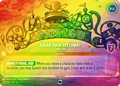 Sugar Rush Speedway - Finish Line (V.2) [6AZS-207] (Azurite Sea) (Enchanted)
