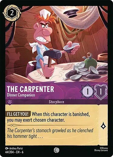 The Carpenter - Dinner Companion [6AZS-44] (Azurite Sea) (Common)