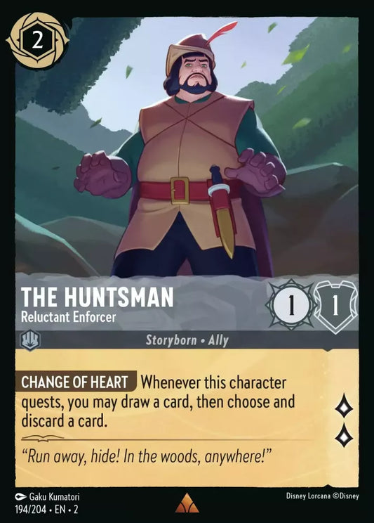 The Huntsman - Reluctant Enforcer [2ROF-194] (Rise of the Floodborn) (Rare)