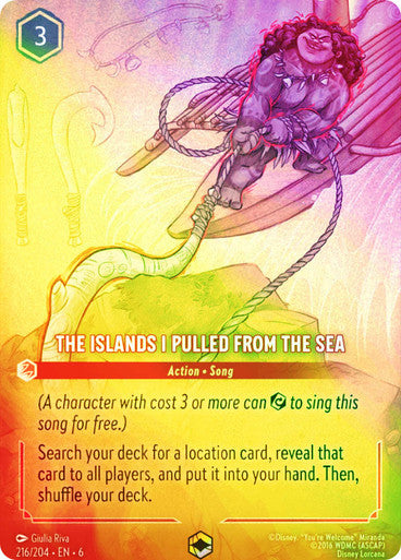 The Islands I Pulled from the Sea (V.2) [6AZS-216] (Azurite Sea) (Enchanted)