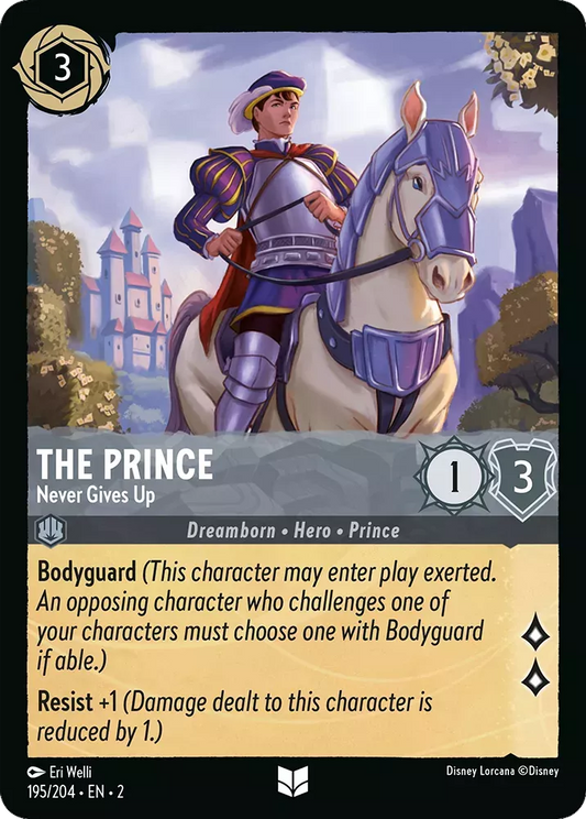 The Prince - Never Gives Up [2ROF-195] (Rise of the Floodborn) (Uncommon)