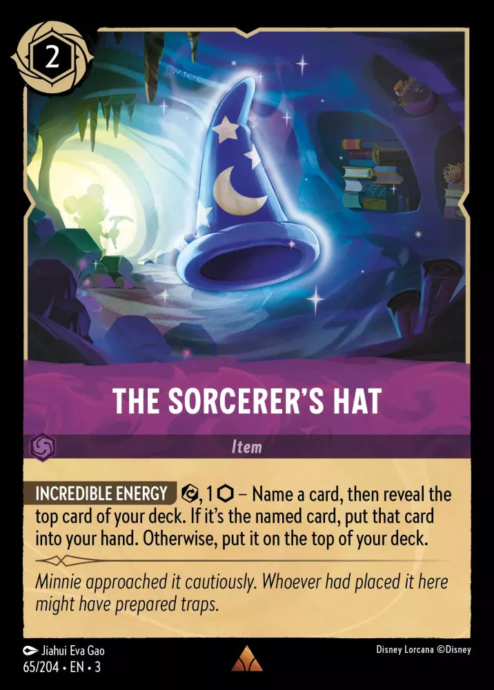 The Sorcerer's Hat (V.1) [3INK-65] (Into the Inklands) (Rare)