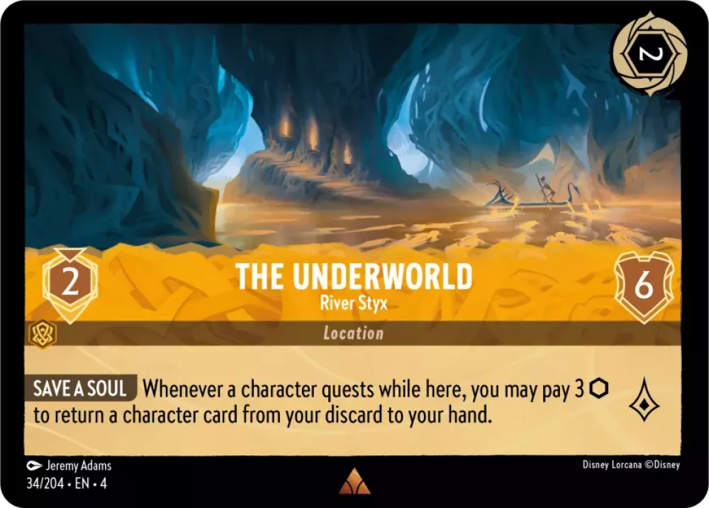 The Underworld - River Styx [4URS-34] (Ursula's Return) (Rare)