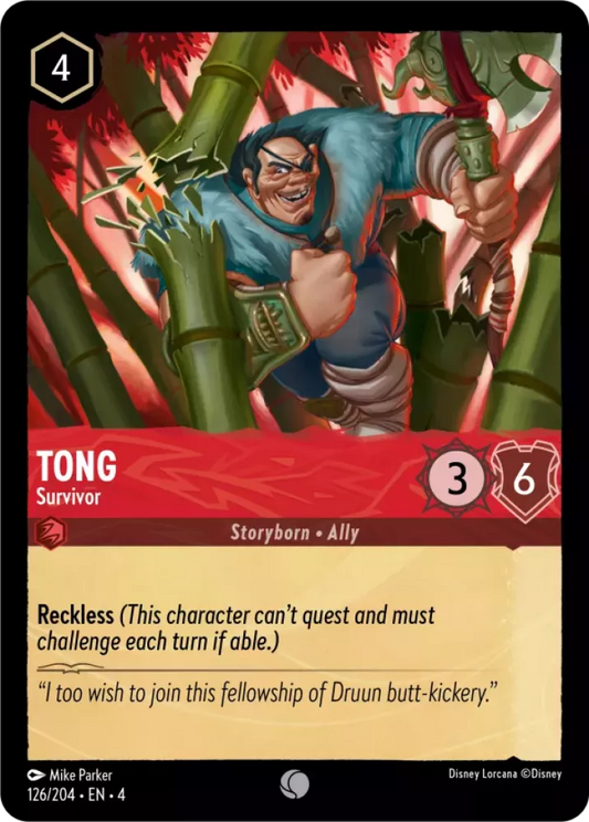 Tong - Survivor [4URS-126] (Ursula's Return) (Common)