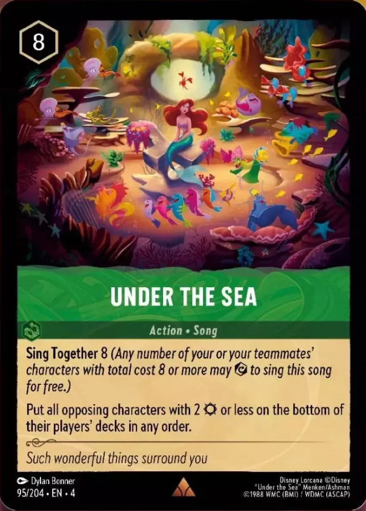 Under The Sea [4URS-95] (Ursula's Return) (Rare)
