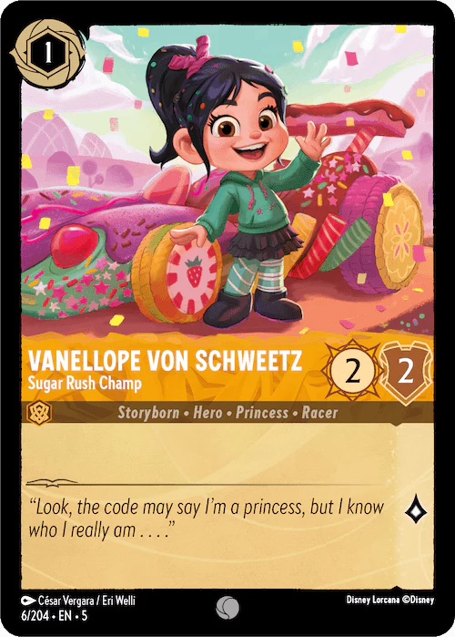 Vanellope Von Schweetz - Sugar Rush Champ (SS-6)