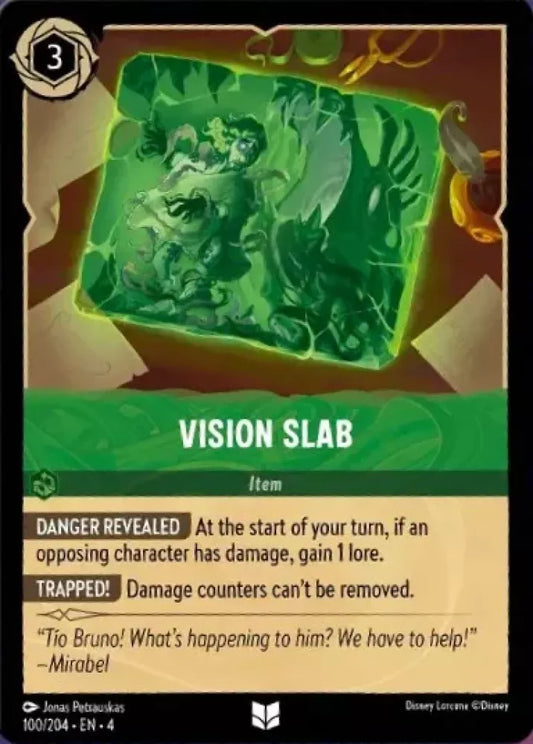 Vision Slab [4URS-100] (Ursula's Return) (Uncommon)